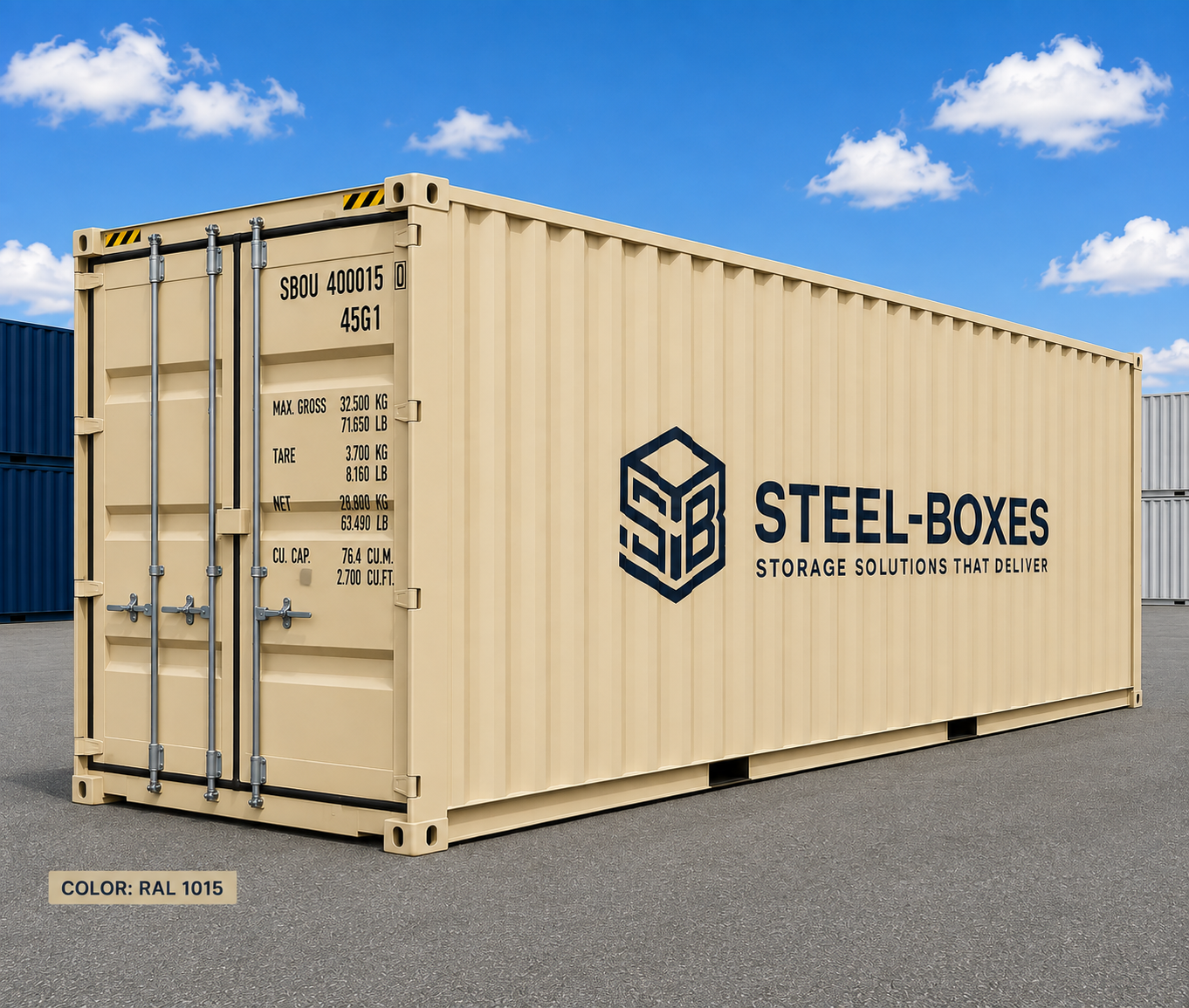 40-foot storage container available for ren